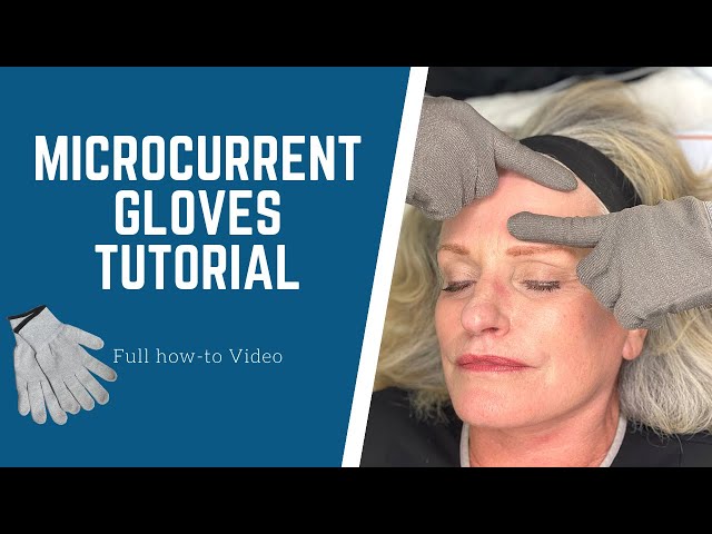 Microcurrent Gloves Tutorial || Non-surgical Facelift Training with Zemits Microcurrent