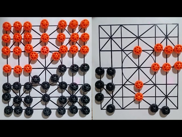 ✨Traditional village game | 🤯Mind✨ blowing strategy Battle game | 2 player bead 🧿game