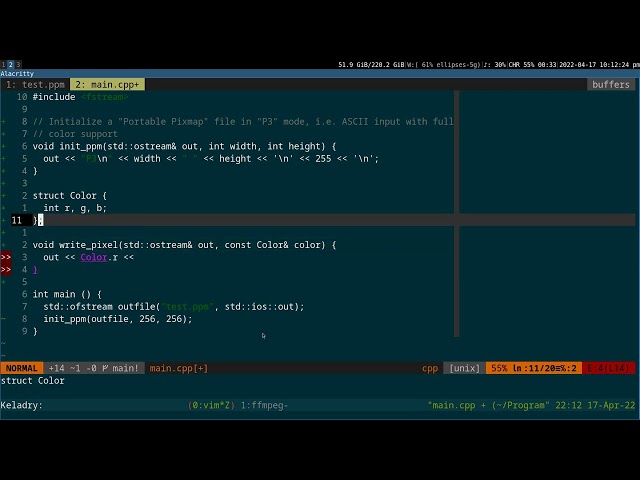 BYOM Raw Coding Session: Ray Tracing In a Weekend Day 01 Part 04