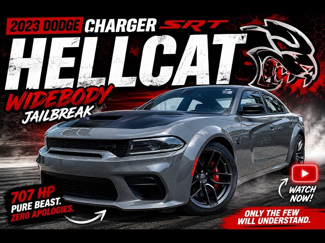 2023 Dodge Charger SRT Hellcat Widebody Jailbreak - P3443