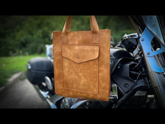 👀 You can make the most POPULAR LEATHER BAG yourself 🔥🔥🔥 #leathercraft #asmr