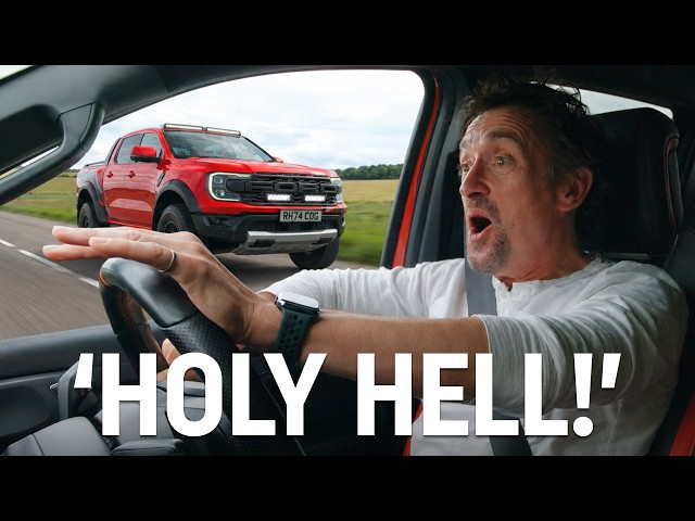 Richard Hammond Drives His Modified Ford Raptor For The First Time