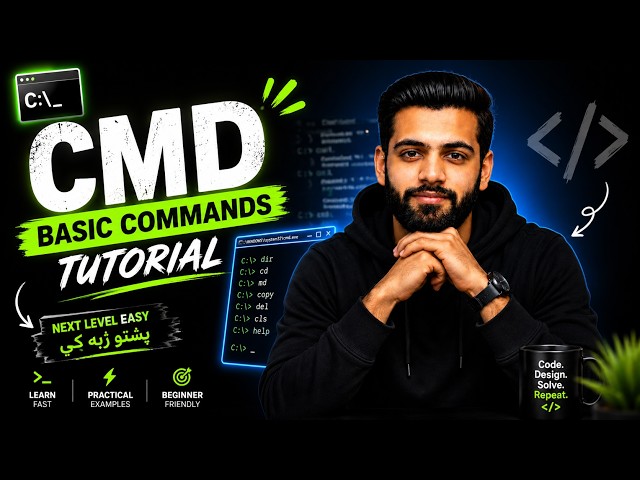 Basic CMD Commands for Beginners CMD Commands Tutorial Windows Command Prompt