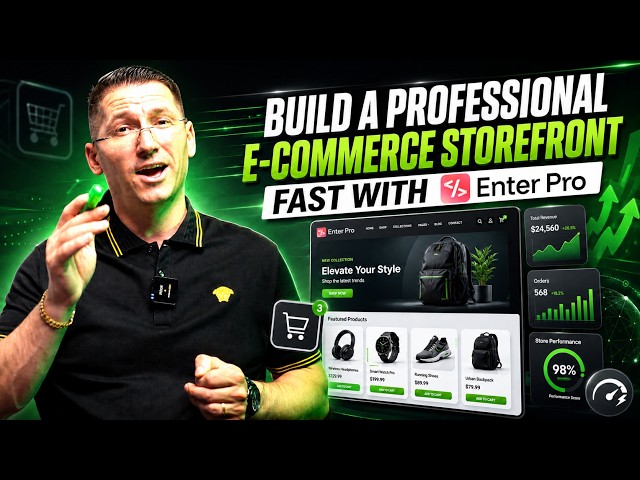 Build a Professional E-Commerce Storefront Fast with Enter Pro