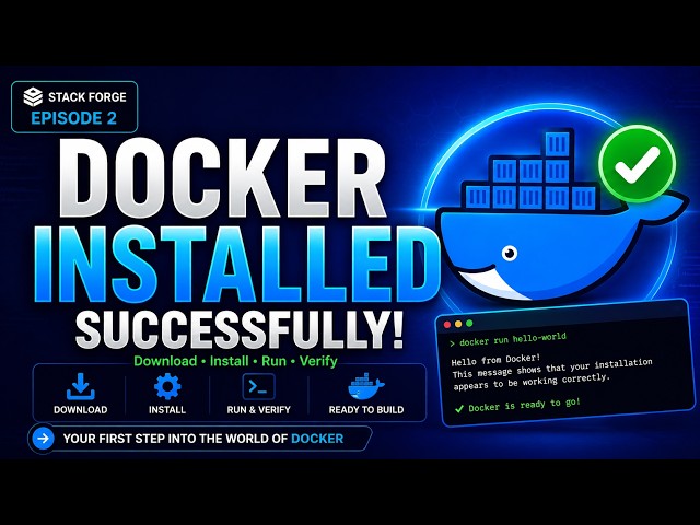 How to Install Docker Desktop (2026) | Complete Beginner Tutorial