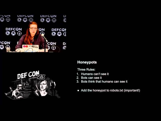 DEF CON 23 - Ryan Mitchell - Separating Bots from the Humans