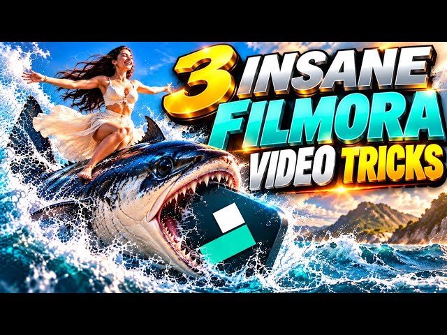 3 INSANE AI Video Tricks You Need to Try in Filmora 15 🤯