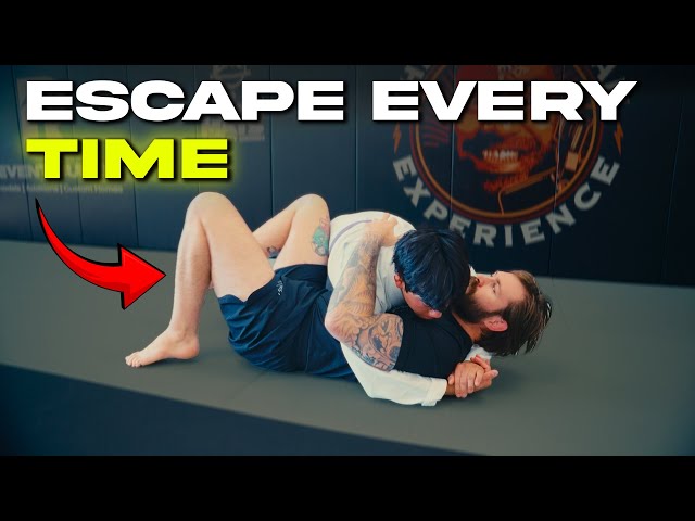 Chaining Escapes From Bottom Pin in BJJ with Gordon Ryan