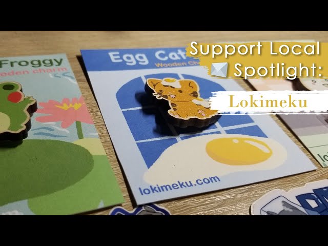 SUPPORT LOCAL ✉️ Spotlight! 🛍️ FT. LOKIMEKU 🛍️ #supportlocal #ASMR 🔊