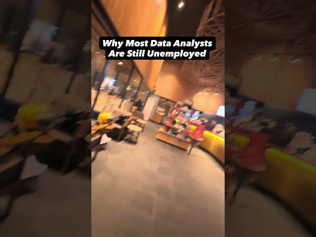Why Most Data Analysts Are Still Unemployed