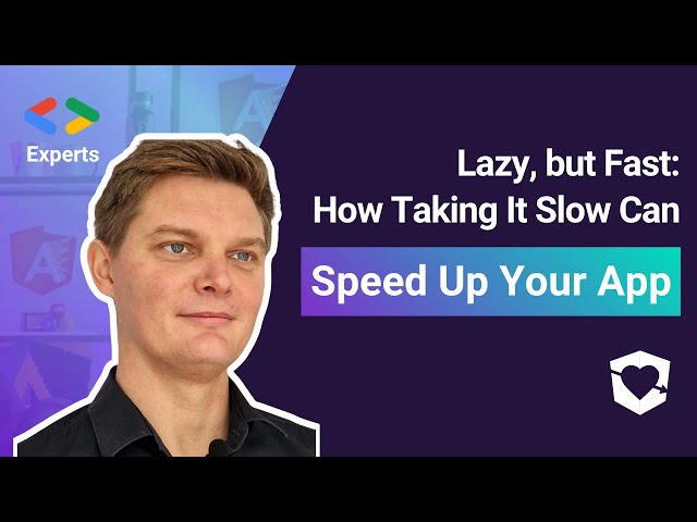 Lazy, but Fast: How Taking It Slow Can Speed Up Your App! - Jarosław Żołnowski, GDE