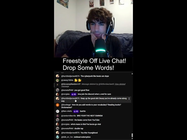 Freestyling Off Your Words In Chat! (Beats prod. ARVM, prod Just Dan, Prod. GoldDigger, Prod. SOBY)