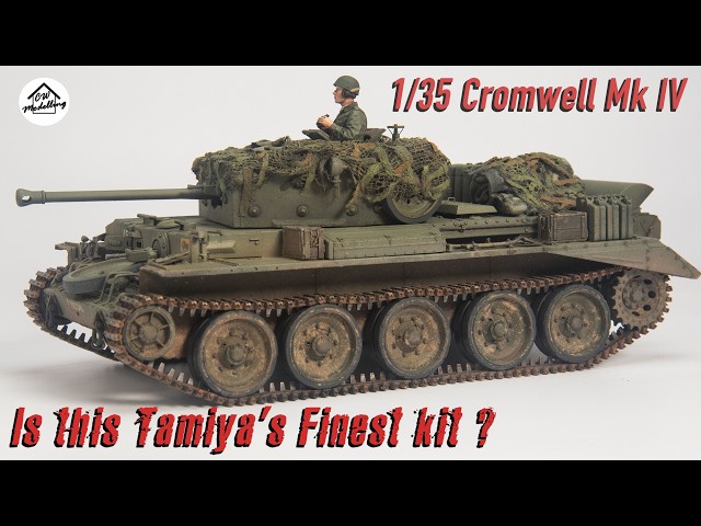 Tamiya 1/35 Cromwell MkIV British Cruiser Tank - 1/35 Diorama