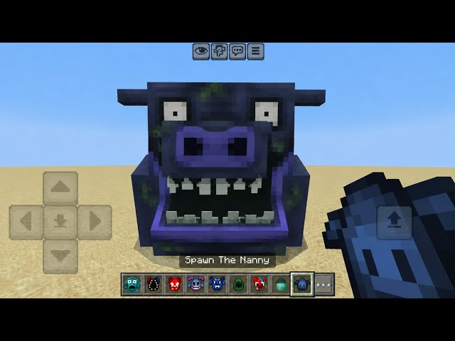 Nanny Head Garten of Banban ADDON in Minecraft PE
