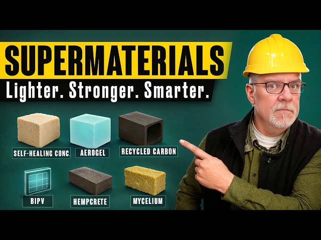 9 Building Materials of the Future | Homebuilding in 2025