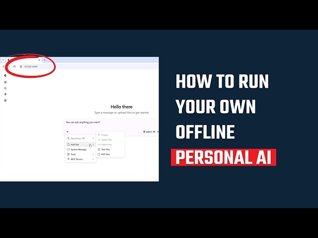I ran my own offline Personal AI on my PC | Easy setup
