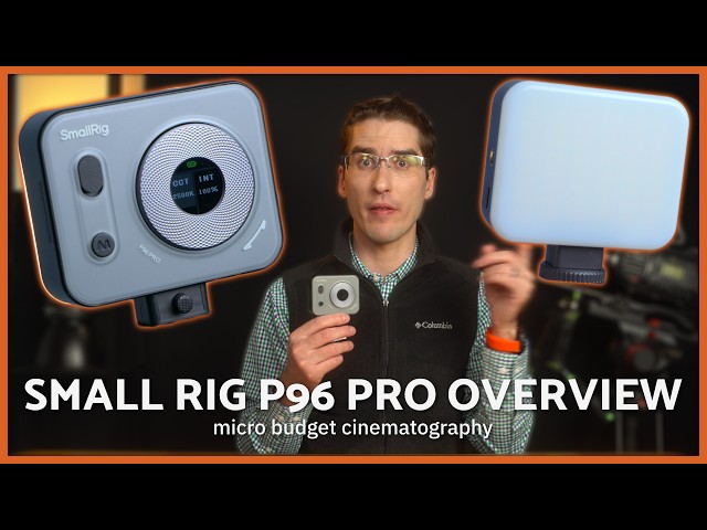 SmallRig P96 Pro Mini LED Panel Overview - I like this weird light!