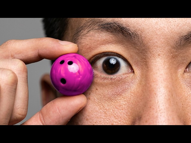 World's Smallest Bowling Ball!