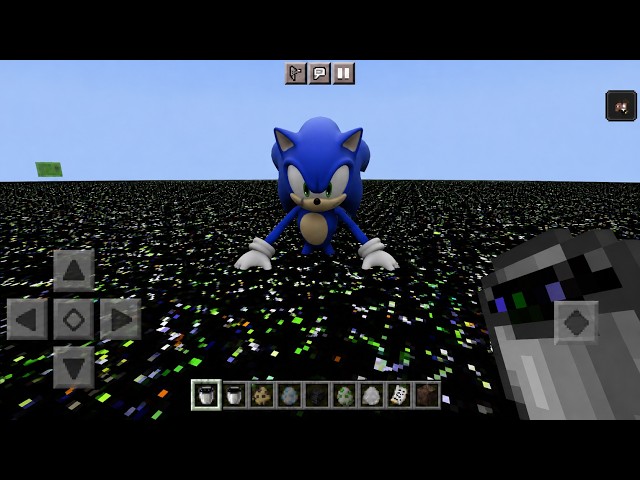 Pibby Glitch Sonic The Hedgehog MOD in Minecraft PE