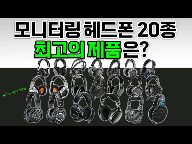 Monitoring Headphones🎧 Don't Just Buy Anything! ❌ (Ultimate Comparison of Sound/Price/Weight/Desi...