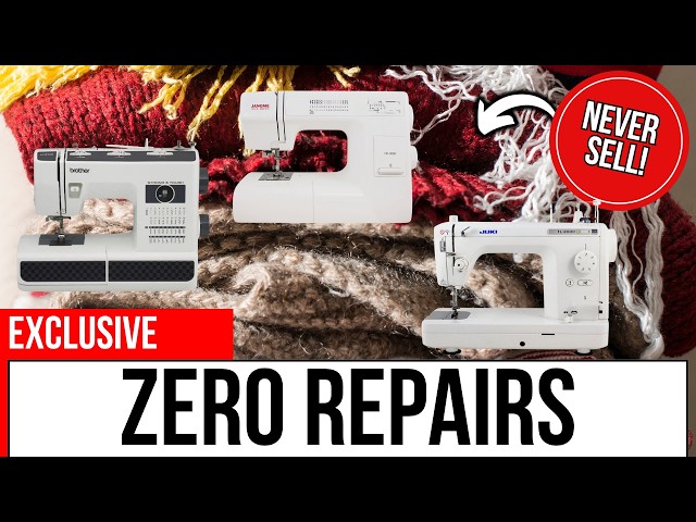 7 Sewing Machines That NEVER Break Down (Buy Once, Use Forever)