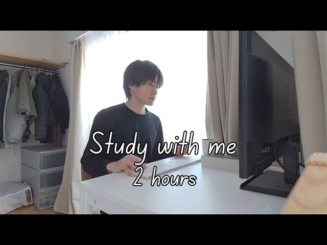 Jan 18 / Study with me Live / 2 hours / Pomodoro 50/10
