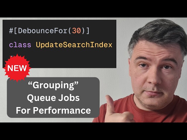 NEW in Laravel 13.6: Debounced Queue Jobs