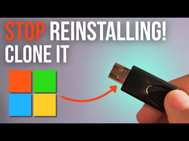 How to Clone Your Entire Windows OS to a Fast USB