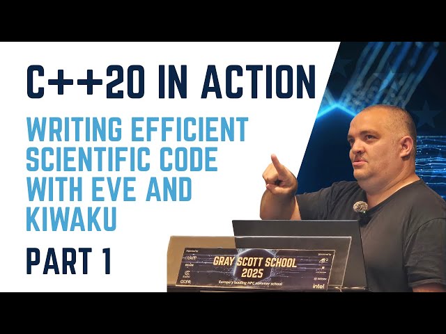 C++20 in Action: Writing Efficient Scientific Code with Eve and Kiwaku (Part I)