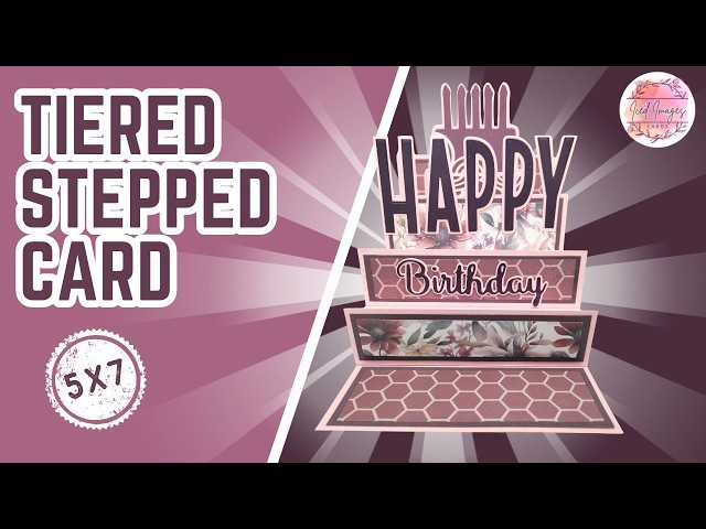 WOW 5" x 7" Tiered Stepped Card Tutorial | Stunning 3D Layered Design Made Easy