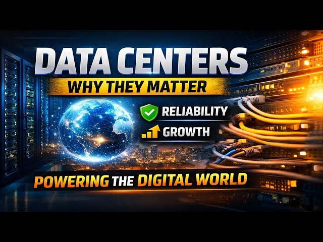 Data Centers Explained: Reliability, Tiers, and Why They’re Critical