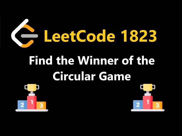 Find the Winner of the Circular Game - Leetcode 1823 - Python