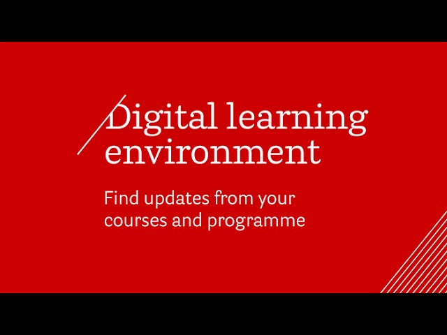 Digital Learning Environment