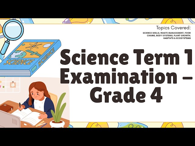 Science 4 | Term 1 Examination Reviewer