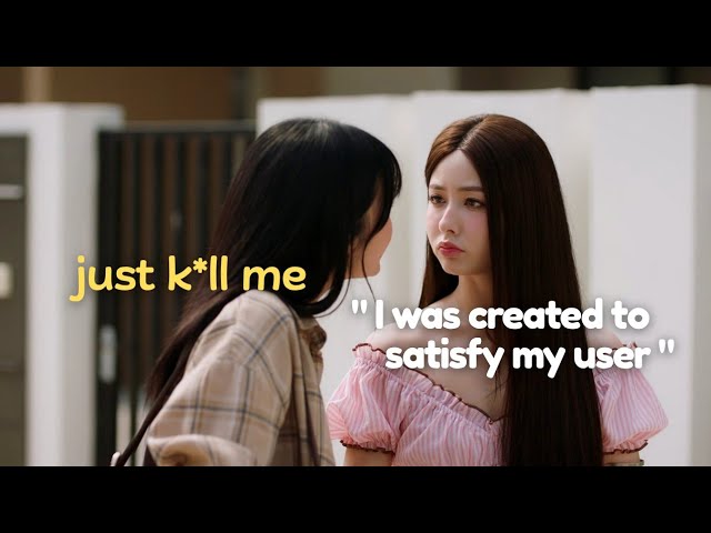 Thai GL memes coz yall saw a human boombayah with a robot😭 