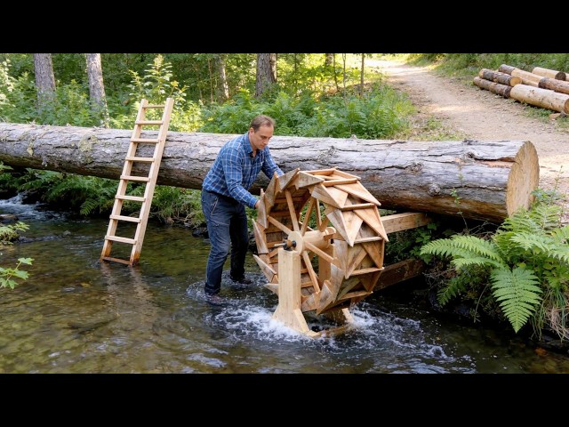 He Left Civilization to Build a Self-Sustaining Basecamp | Off-Grid Engineering