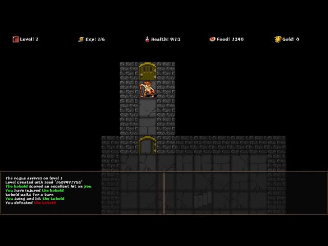 Roguelike game made with Unity