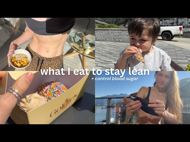 What I eat to stay skinny + testing my blood sugar all day long (clean eating + bikini body ready)