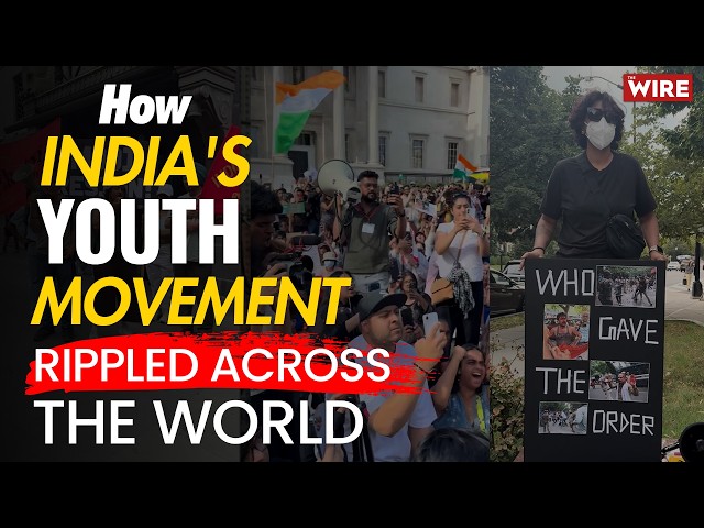 As India's Youth Movement Rippled Across the World, How Global Media Took Note