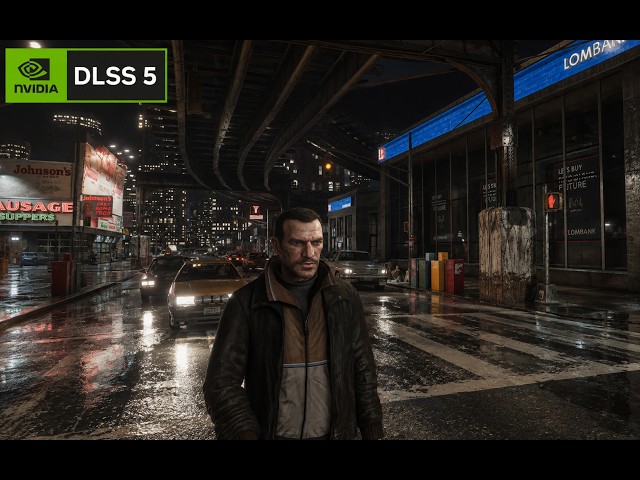 GTA IV With DLSS 5 Looks Insane! Ultra Realistic Graphics Update 