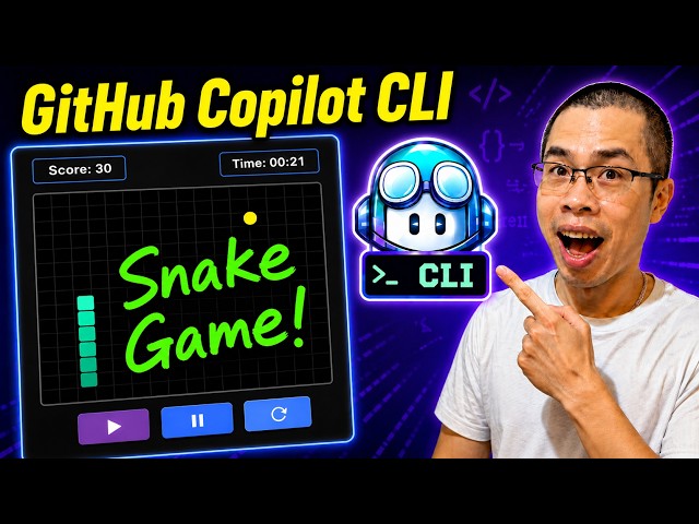From Zero to Snake Game with GitHub Copilot CLI on Windows
