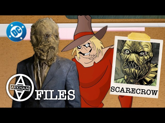 Batman: Arkham Case Files - Scarecrow 😱💀 | Villain Origin Explained | DC