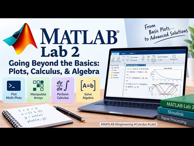 Lab 2 | Signal Plotting, Calculus, Arrays & Linear Algebra 
