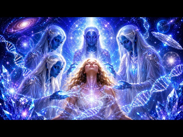 528Hz PLEIADIAN MUSIC ✨ Update Your DNA NOW — Total Healing & 5D Quantum Codes Activated