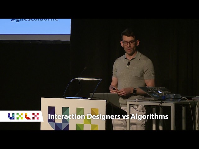 Interaction Designers vs Algorithms