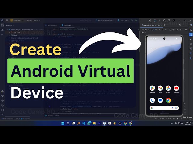 How to Create Virtual Device (AVD)📱 in Android Studio | Create Emulator in Android Studio