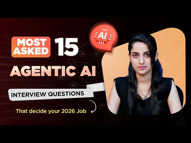 🔥Agentic AI Interview Questions & Answers 2026 | Complete AI Engineer Interview Guide | Intellipaat