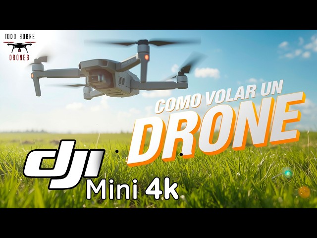 HOW TO FLY A DRONE FOR THE FIRST TIME 🚁 DJI Mini 4K tutorial 🚁 beginner's flight calibration guide