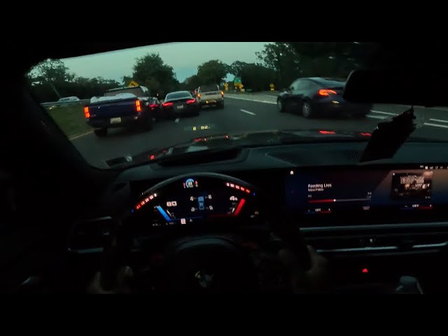 POV 600HP M2 CUTTING UP WITH M850i 440i IN HEAVY TRAFFIC + DRIFTING M2