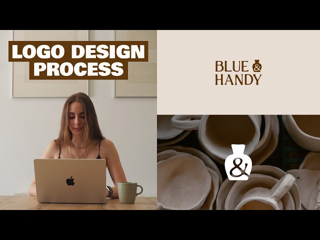 Designing a logo *step by step* | logo design in illustrator